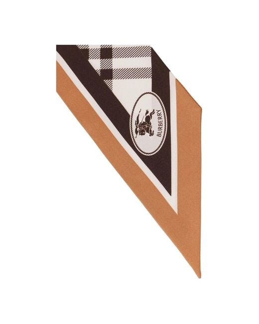 Burberry Metallic Silky Scarves