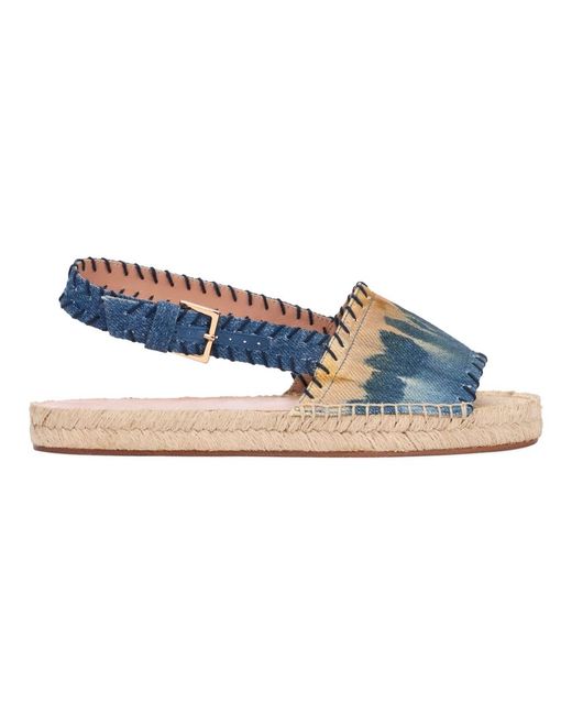 Alberta Ferretti Blue Espadrilles