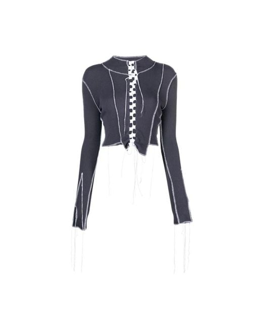 Julfer Blue Cardigans