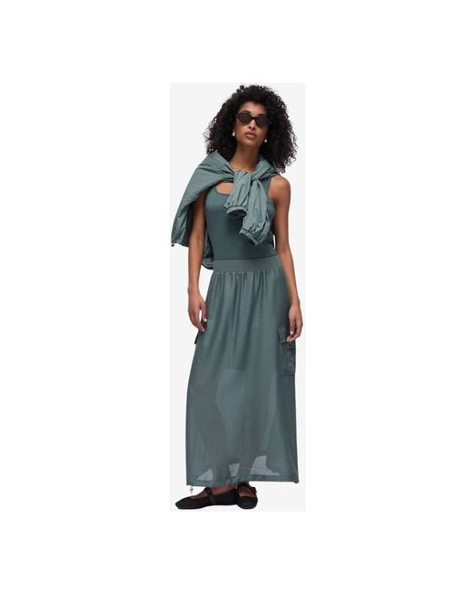 Liu Jo Green Maxi Skirts