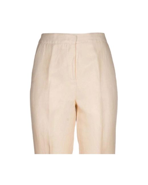 Trousers > slim-fit trousers iBlues en coloris Natural