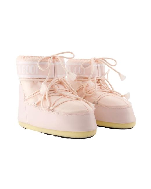 Moon Boot Pink Winter Boots