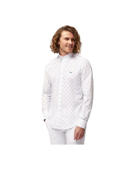 Harmont & Blaine White Casual Shirts for men