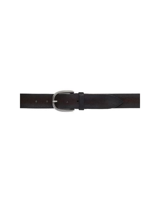 Orciani Black Belts for men
