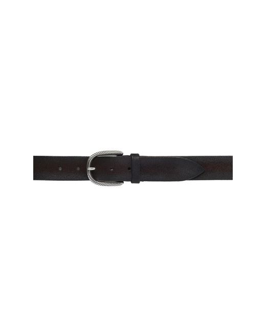 Orciani Black Belts for men