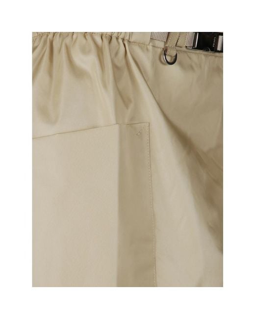 Prada Natural Short Skirts