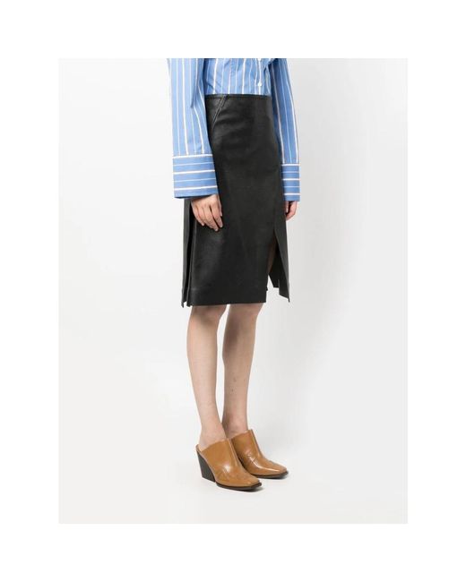 Stella McCartney Gray Short Skirts