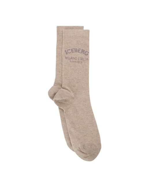 Socks Iceberg pour homme en coloris Gray