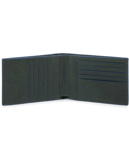 Piquadro Green Wallets & Cardholders for men