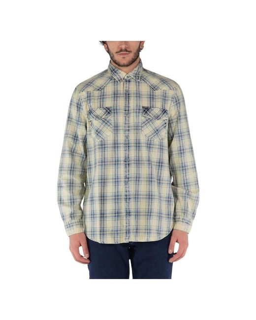Guess Gray Casual Shirts for men