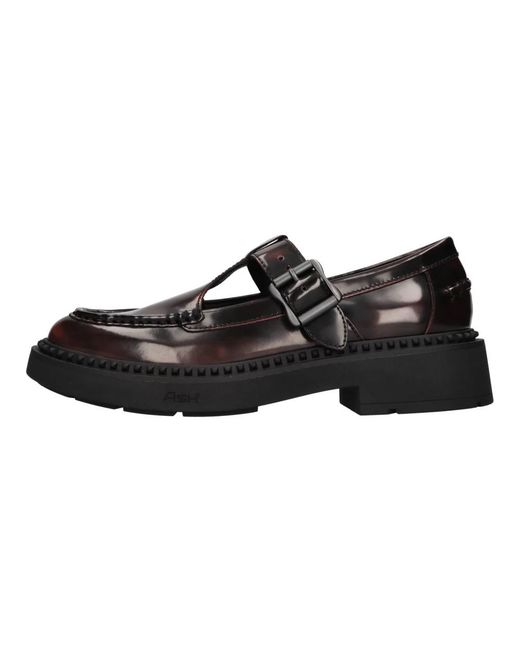 Ash Black Flat Shoes