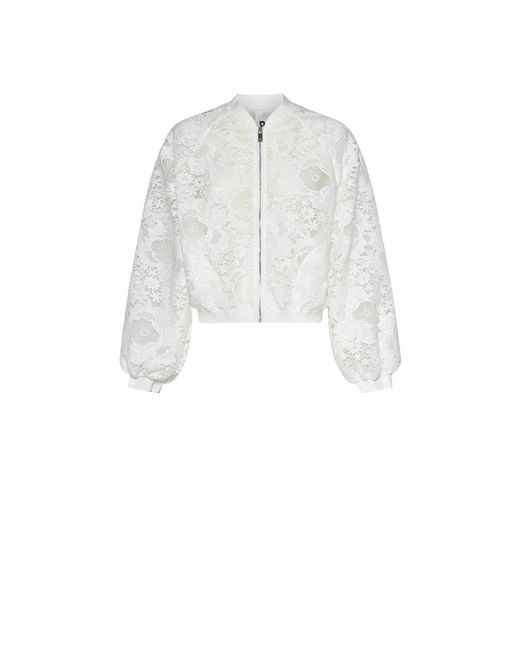 RICHMOND White Bomber Jackets