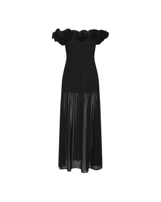 ROTATE BIRGER CHRISTENSEN Black Maxi Dresses