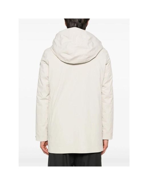Rrd Jassen ,Wit ,Egg Floating Parka in het Natural voor heren