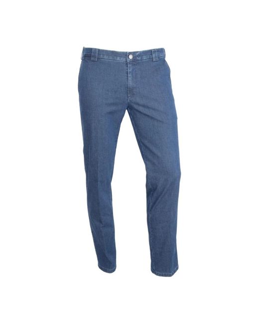 Meyer Blue Slim-Fit Jeans for men