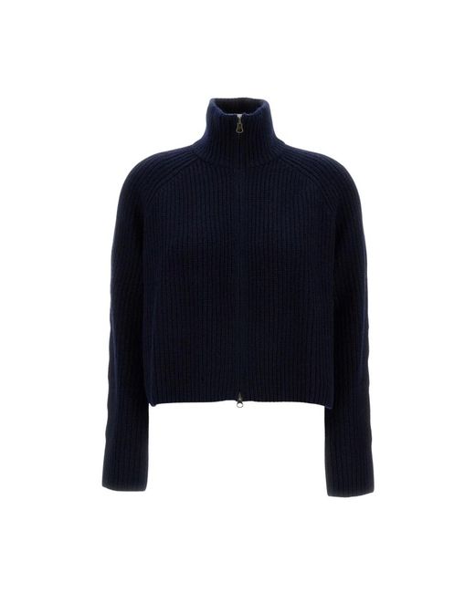 Lisa Yang Blue Cashmere Knitwear