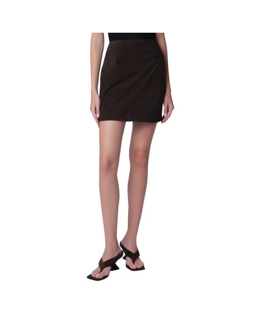 ROTATE BIRGER CHRISTENSEN Black Short Skirts