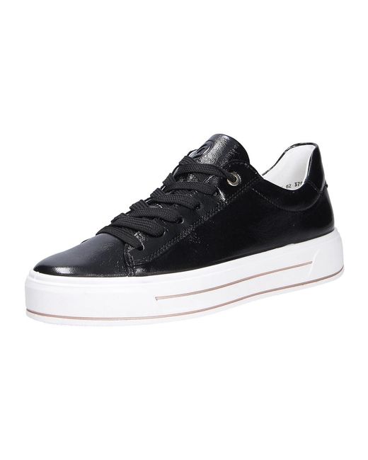 Ara Black Canberra Sneaker