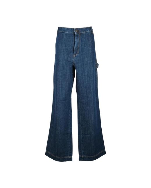 Weekend by Maxmara Blue Wide Jeans