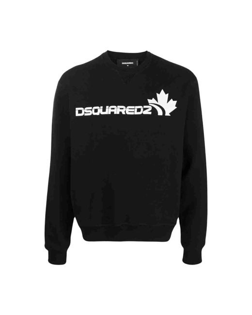 DSquared² Casual sweatshirt in Black für Herren