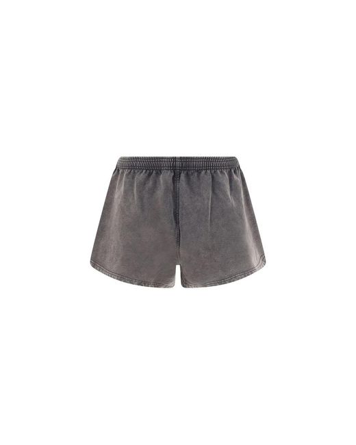 Short Shorts Alexander Wang en coloris Gray