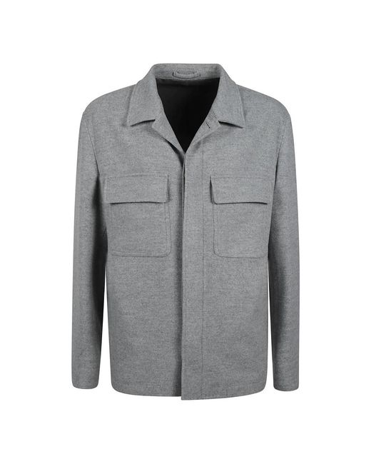 Lardini Gray Light Jackets for men