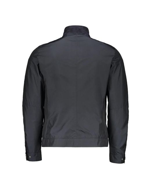 Moorer Black Leather Jackets for men