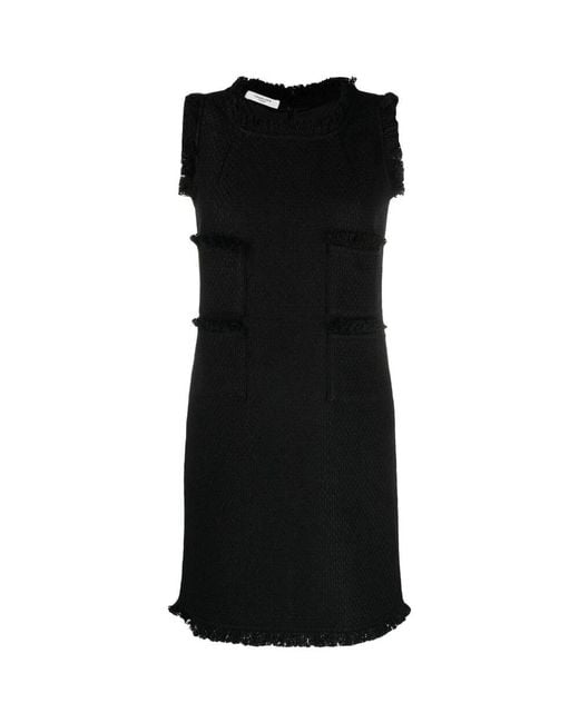 Charlott Black Short dresses