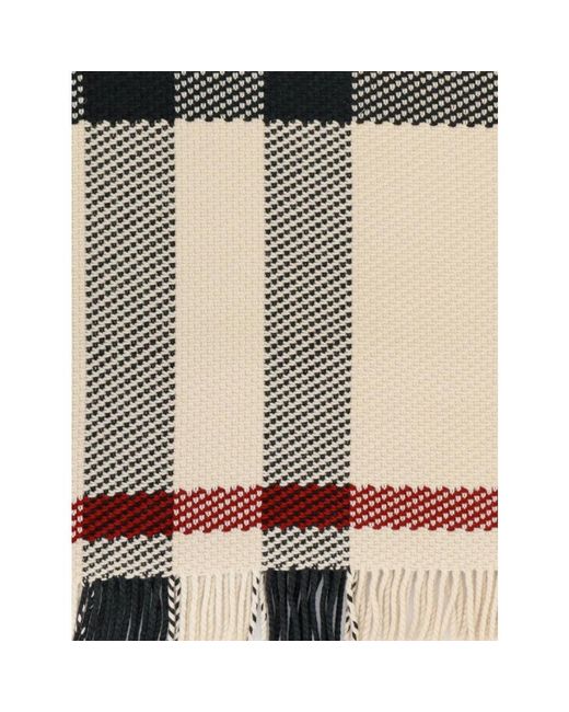 Burberry Natural Winter Scarves for men