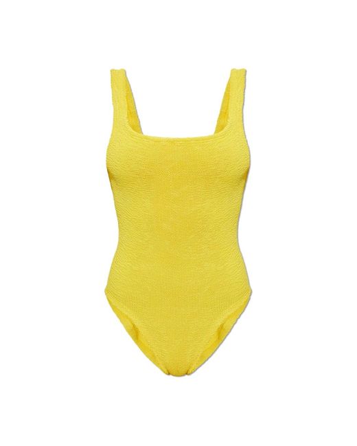 Hunza G One-Piece in het Yellow