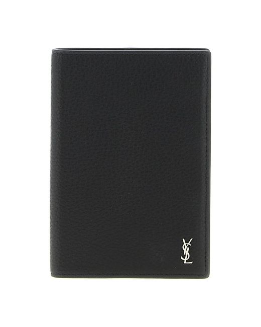 Saint Laurent Black Wallets & Cardholders for men