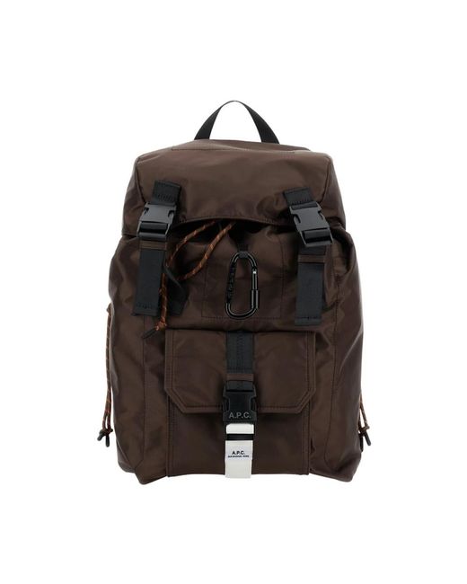 Backpacks A.P.C. de hombre de color Black