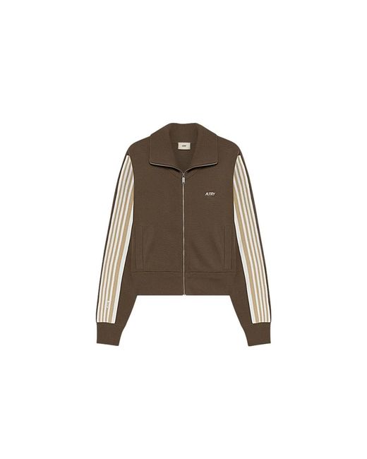 Autry Zip-Through Jas in het Brown
