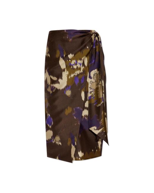Midi Skirts Max Mara de color Brown