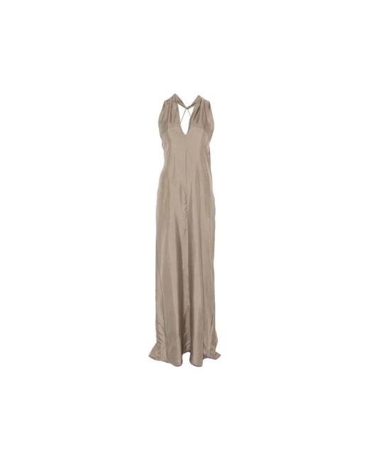 Maxi Dresses Alysi de color Natural