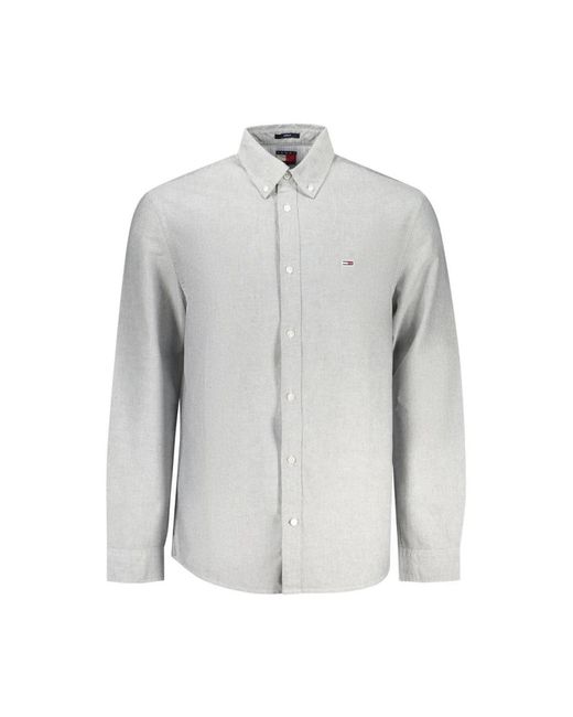 Casual Shirts Tommy Hilfiger de hombre de color Gray