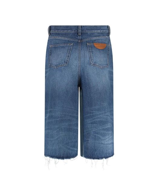 Chloé Blue Denim Shorts