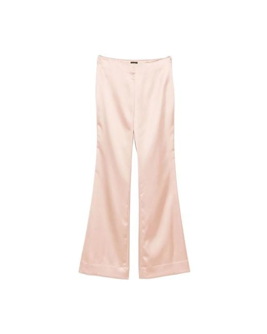 Pinko Pink Wide Trousers