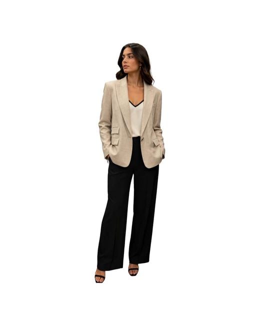 SIMONA CORSELLINI Natural Blazers