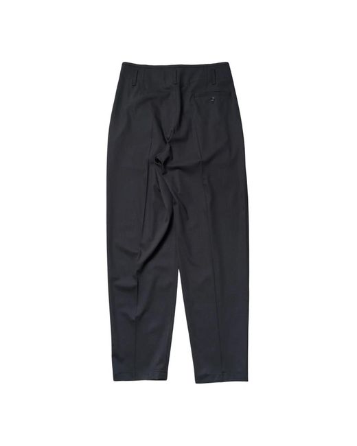 Lemaire Black Wide Trousers for men