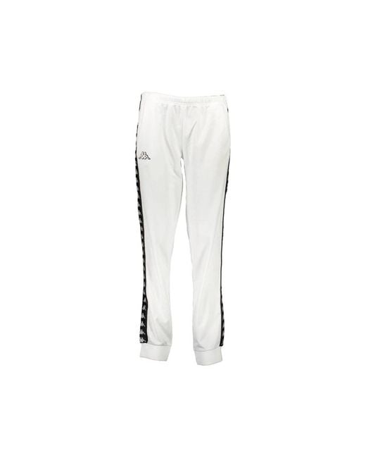 Kappa White Sweatpants