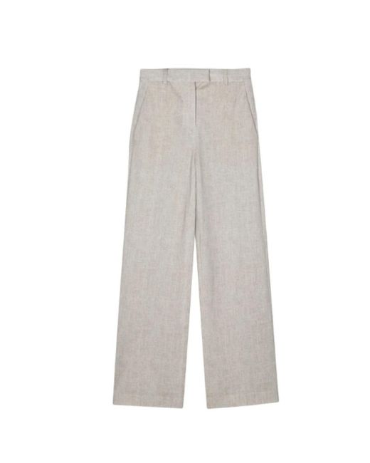 Circolo 1901 Gray Wide Trousers