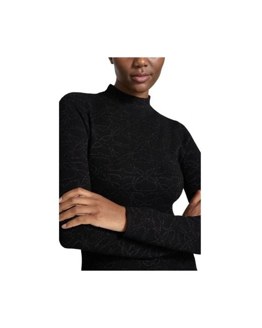 HUGO Truien & Vesten ,Zwart ,Turtleneck in het Black voor heren