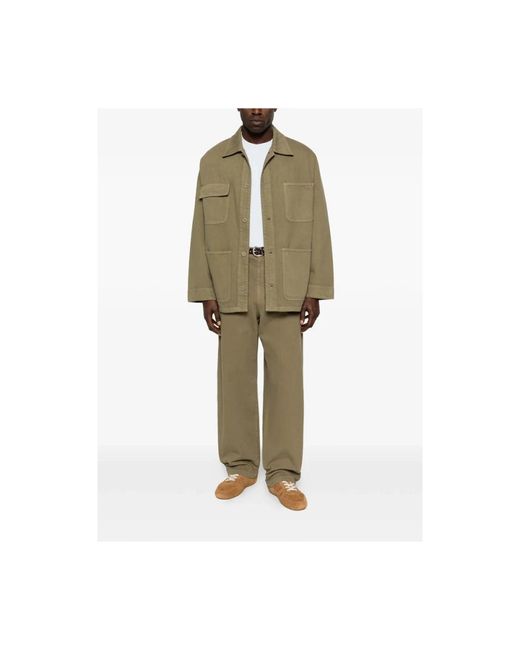 A.P.C. Natural Wide Trousers for men