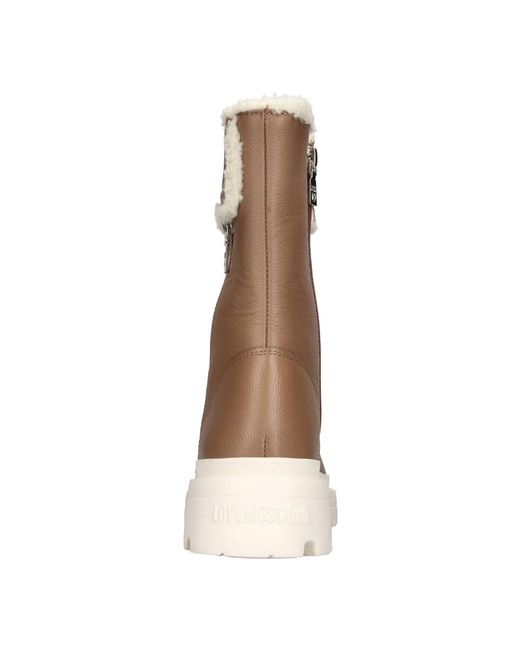 Love Moschino Brown Boots