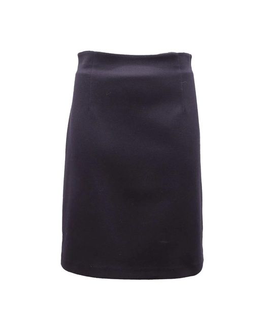 Max Mara Blue Pencil Skirts