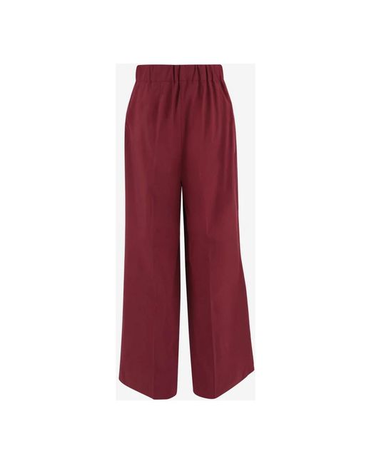 Sa Su Phi Red Wide Trousers