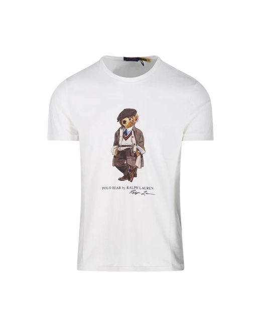 Ralph Lauren T-Shirts in het White voor heren
