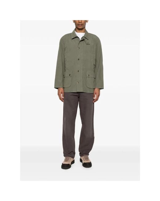 Barbour Gray Light Jackets for men