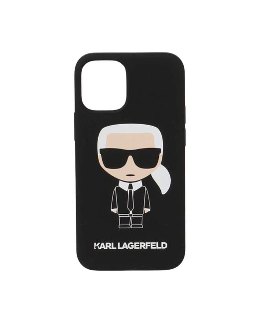 Karl Lagerfeld Black Phone Accessories for men